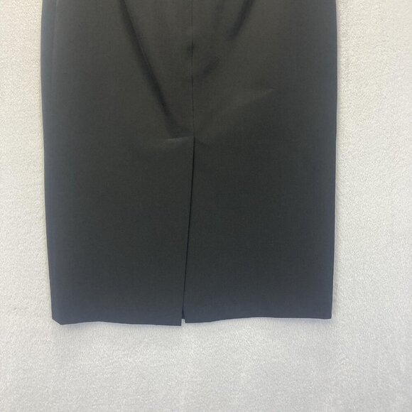 Vintage 90s Chaiken and Capone Black Pencil Skirt Womens 4 Stretch Knee USA - Picture 10 of 14